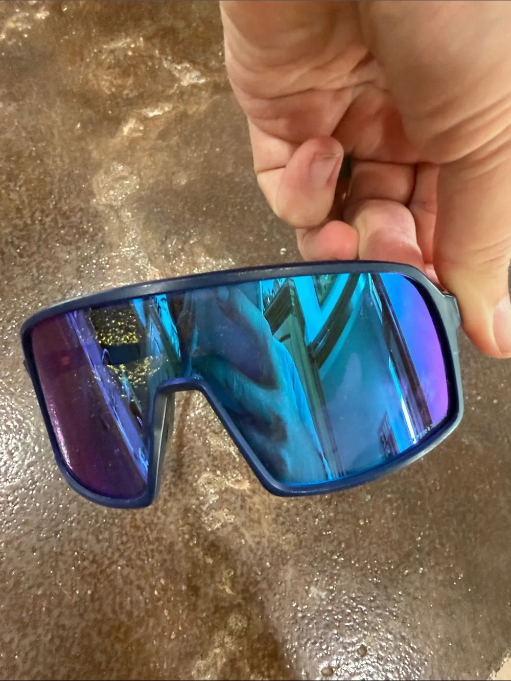 Oakley Prism Sutro Youth Blue Mirrored VR/AR Protective Visor
